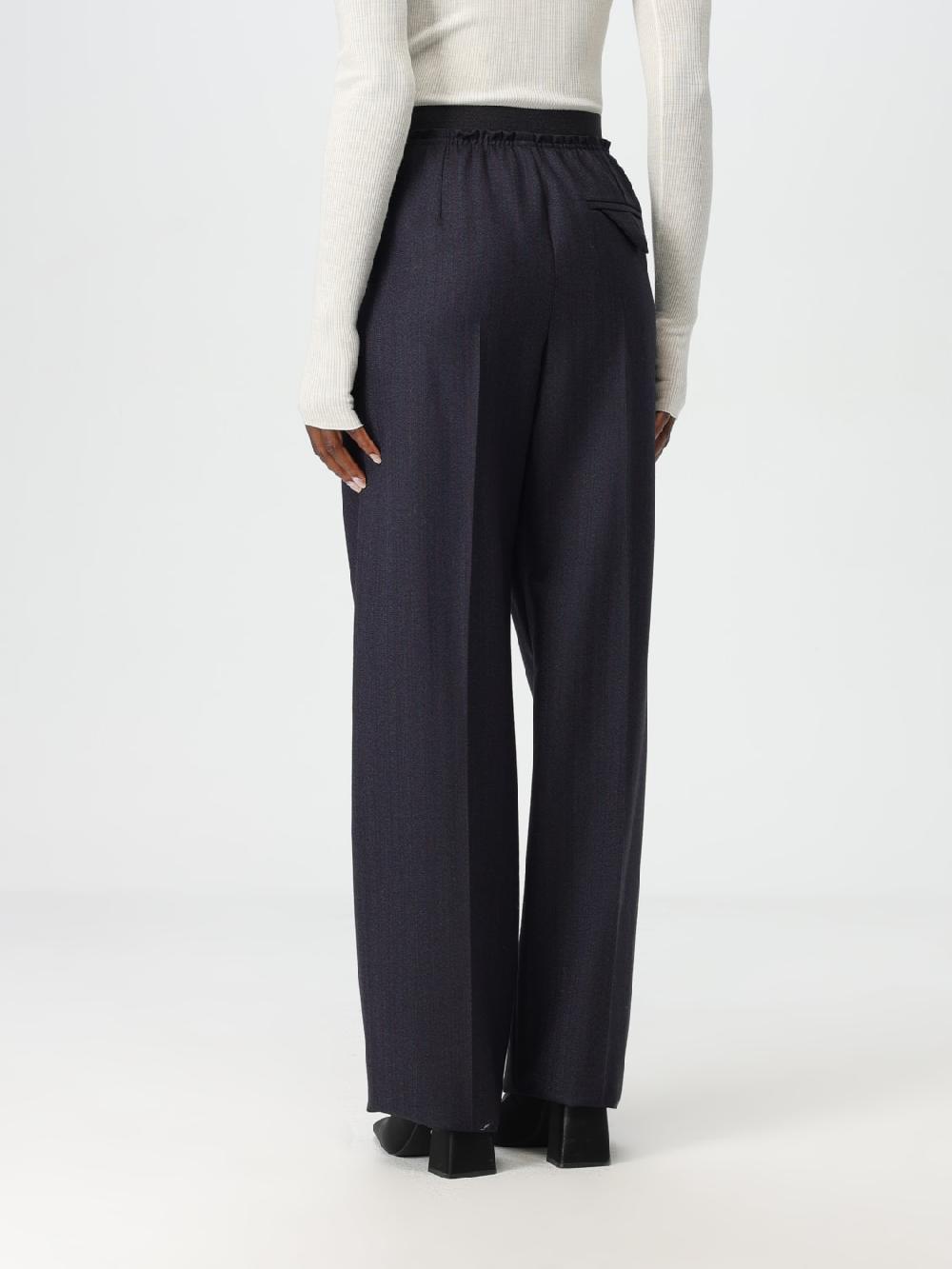 Giglio Pantalone Bottega Veneta in lana Fino al 55% di sconto