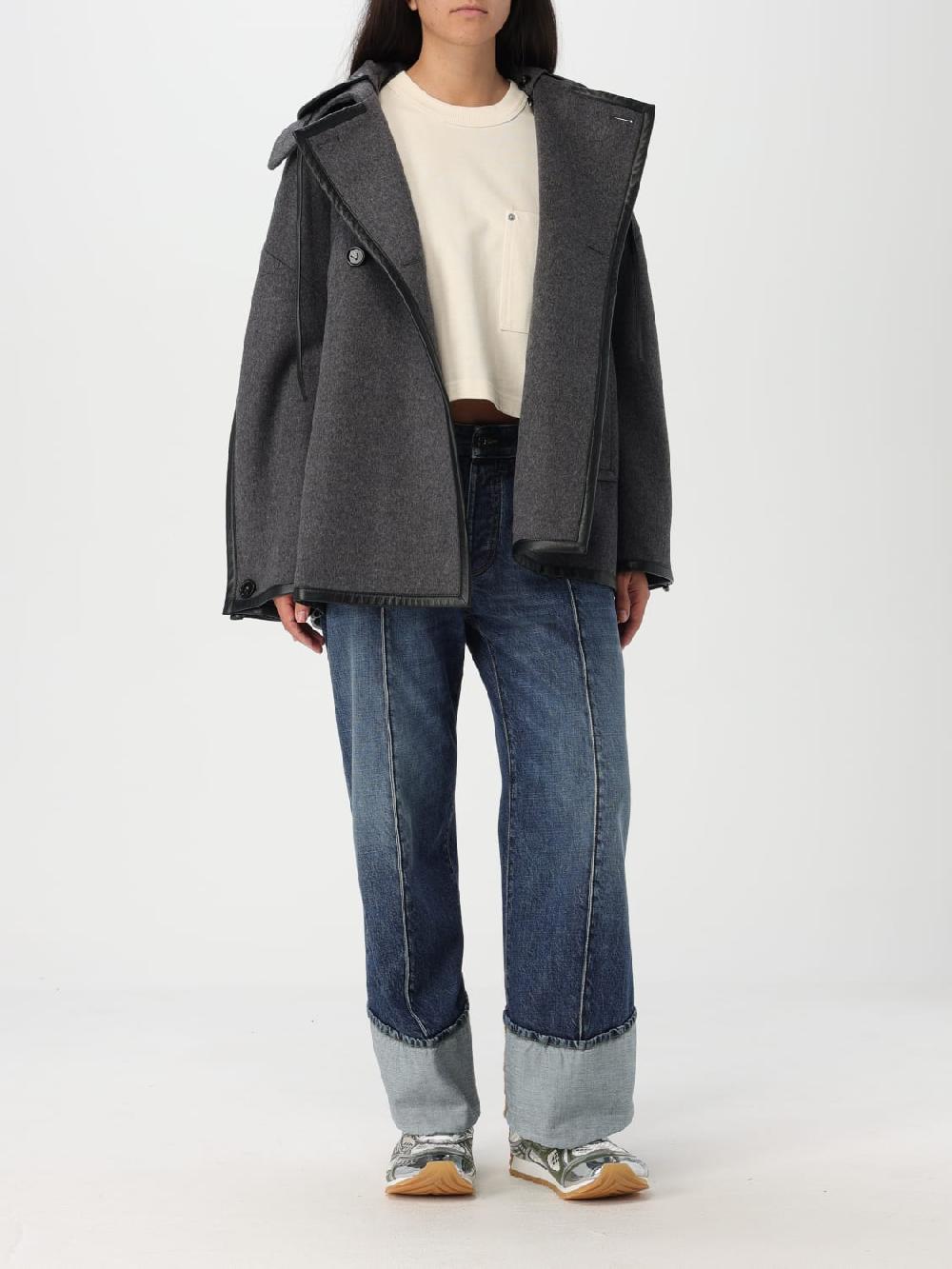 Giglio Cappotto a doppiopetto Bottega Veneta Promozione Limitata