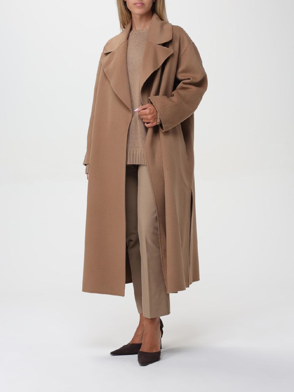 Giglio Cappotto a vestaglia in lana vergine Max Mara Negozio online di fabbrica