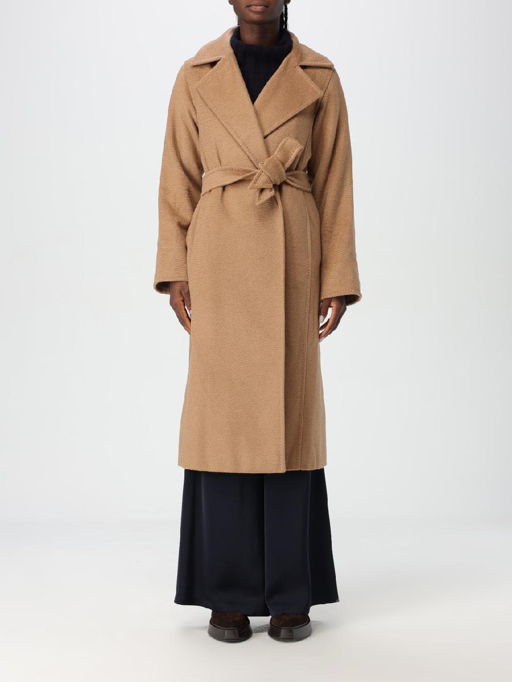 Giglio Cappotto Max Mara in lana di cammello Vendite stagionali