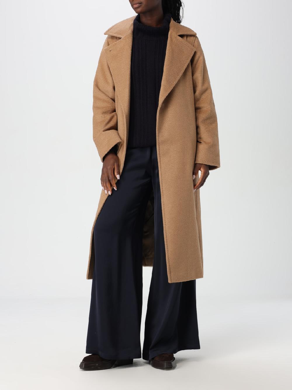 Giglio Cappotto Max Mara in lana di cammello Vendite stagionali