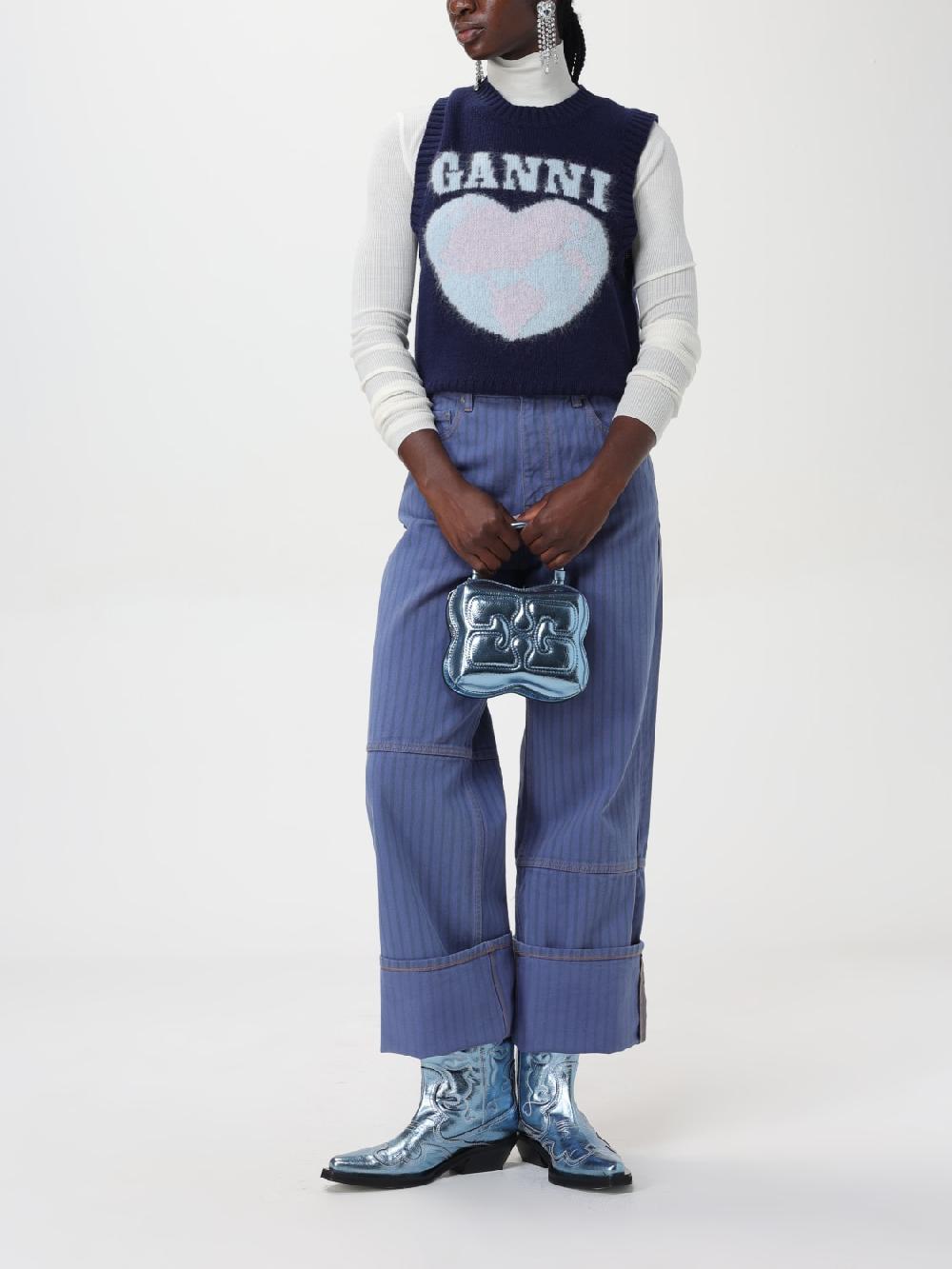 Giglio Jeans a righe Ganni Cyber Monday