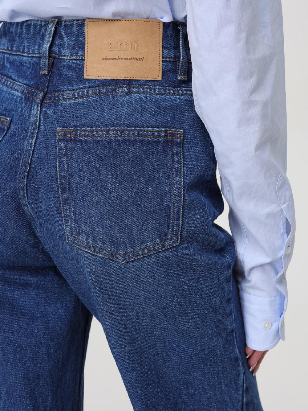 Giglio Jeans Ami Paris in denim di cotone Offerta Pasqua