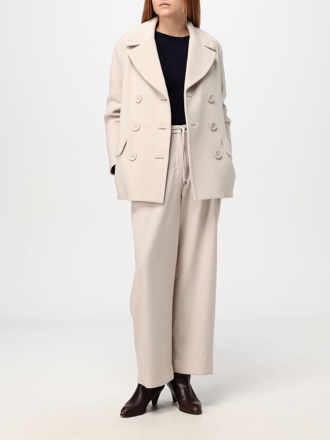 Giglio Cappotto a doppiopetto 's Max Mara Offerta San Valentino