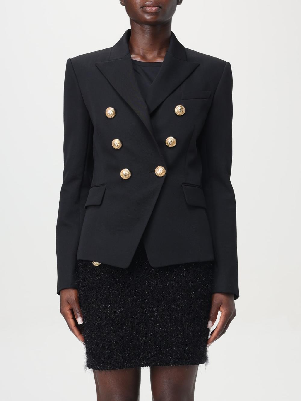 Giglio Blazer Balmain in lana vergine Grandi sconti