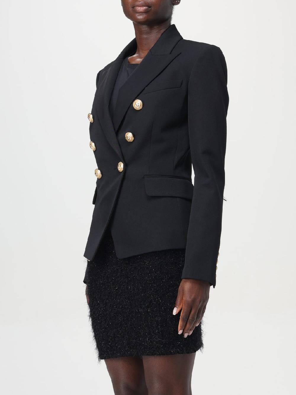 Giglio Blazer Balmain in lana vergine Grandi sconti