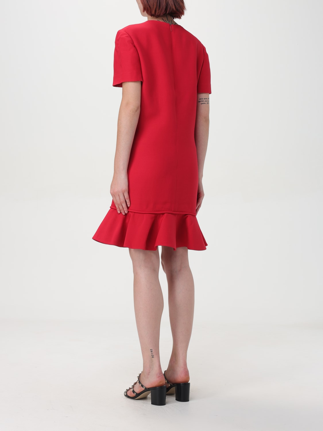 Giglio Abito mini Valentino in crêpe couture Ultimi tre giorni