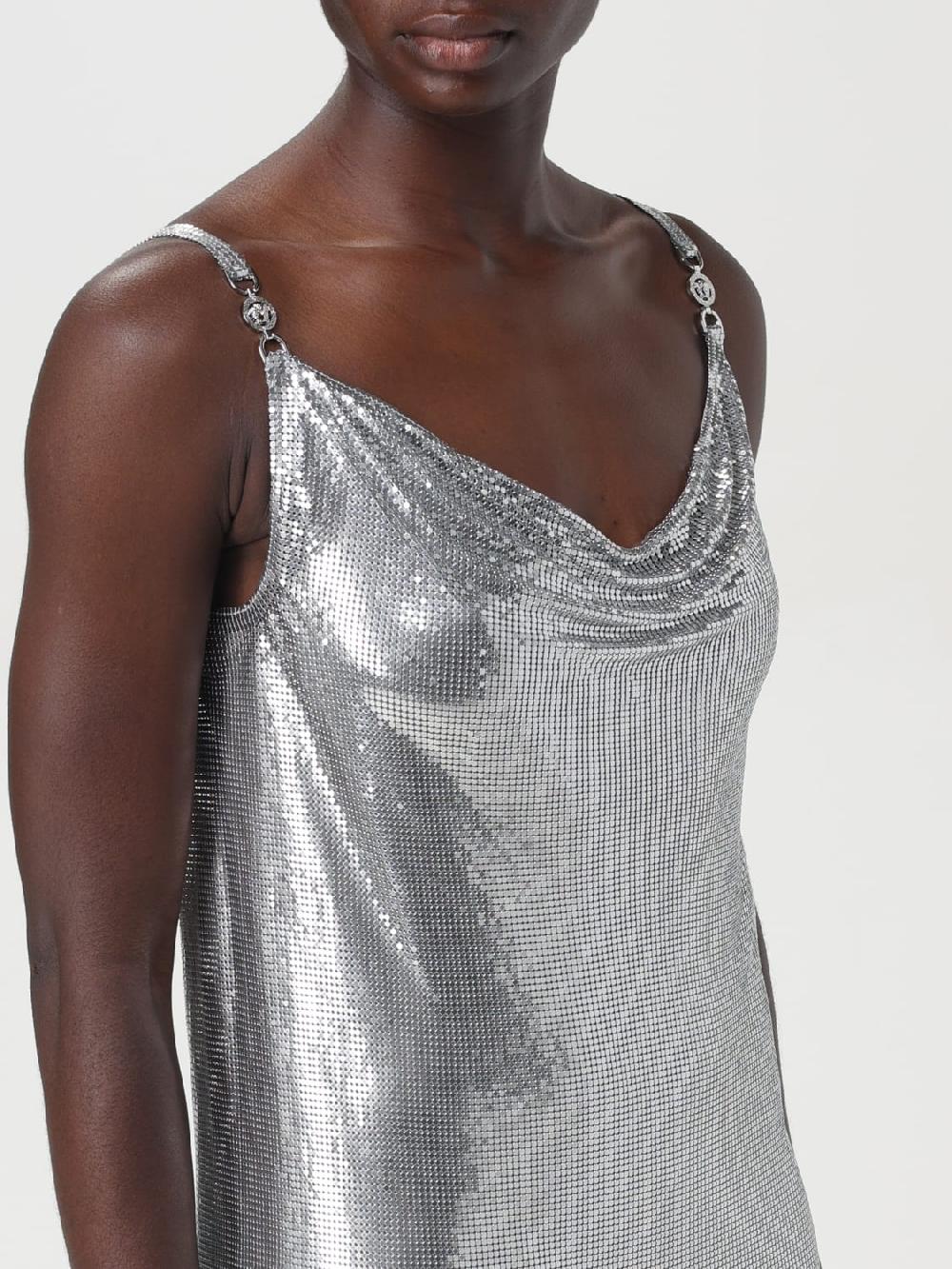 Giglio Abito in maglia di alluminio Versace Duty-free