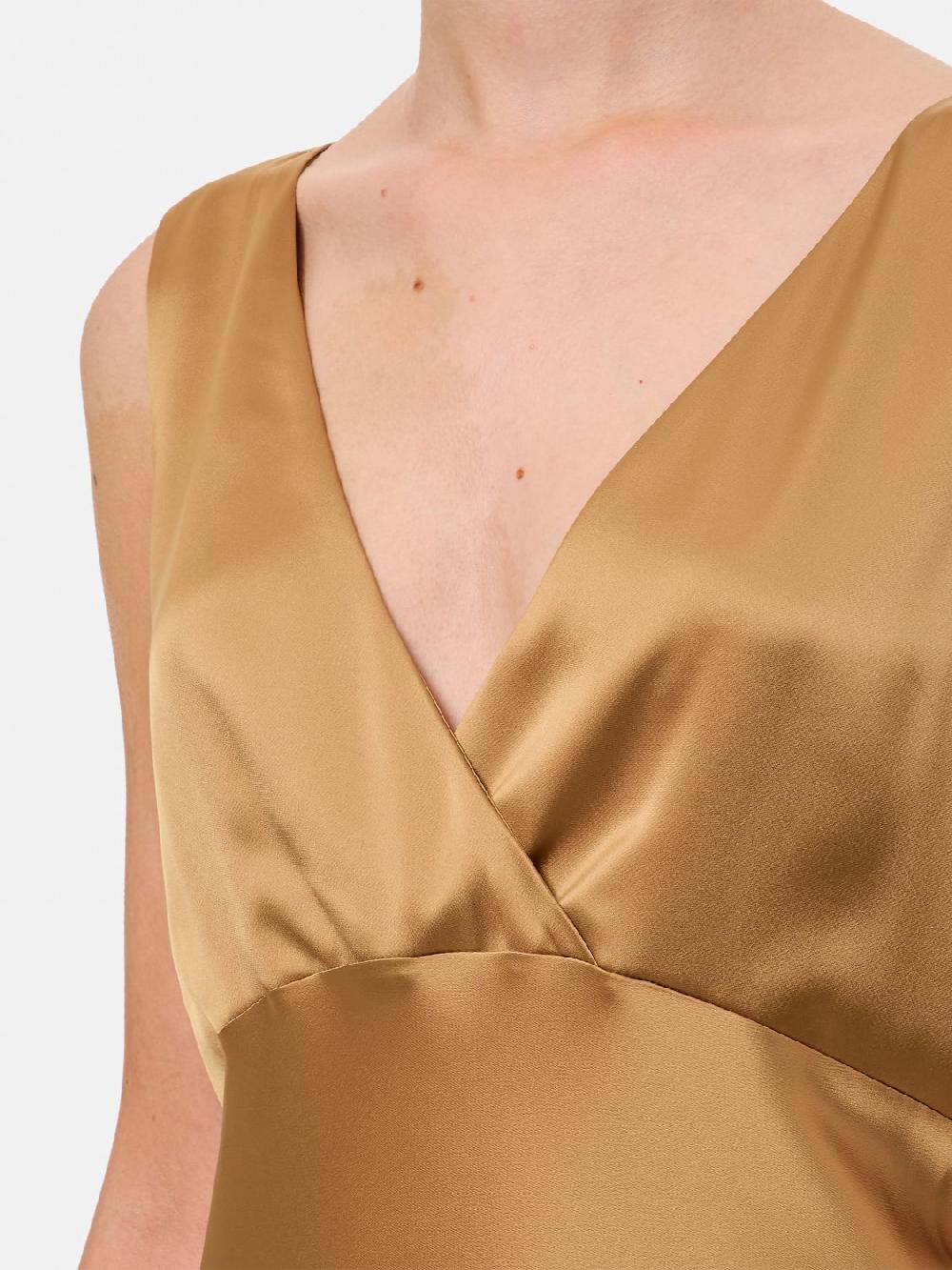 Giglio Abito Max Mara in raso Sconto