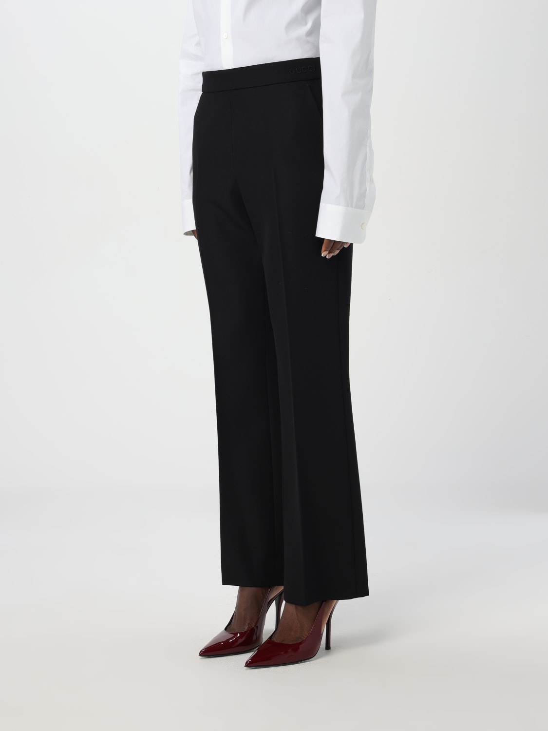 Giglio Pantalone Gucci in lana In Vendita