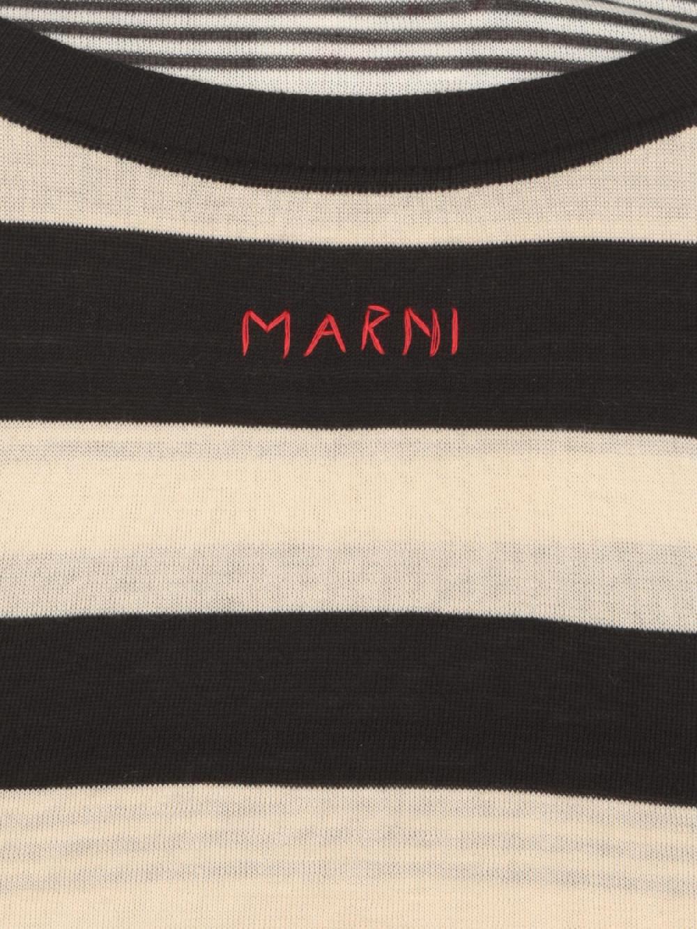 Giglio Abito Marni in maglia di cotone Nuova