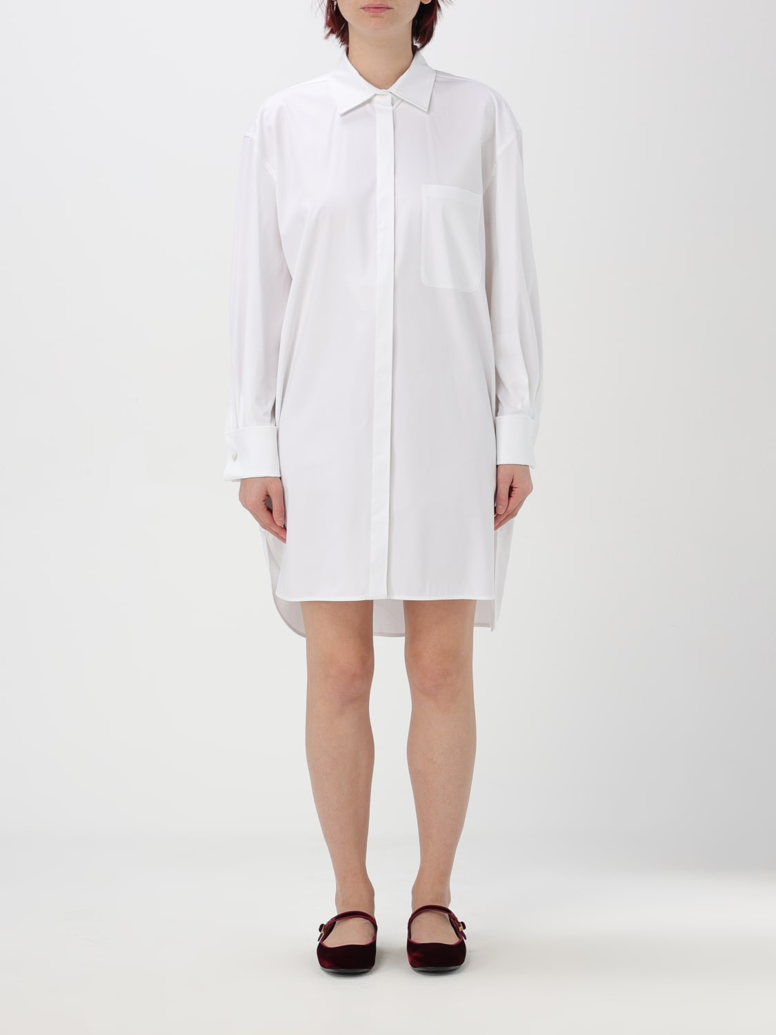 Giglio Abito chemisier Max Mara in cotone Grande vendita