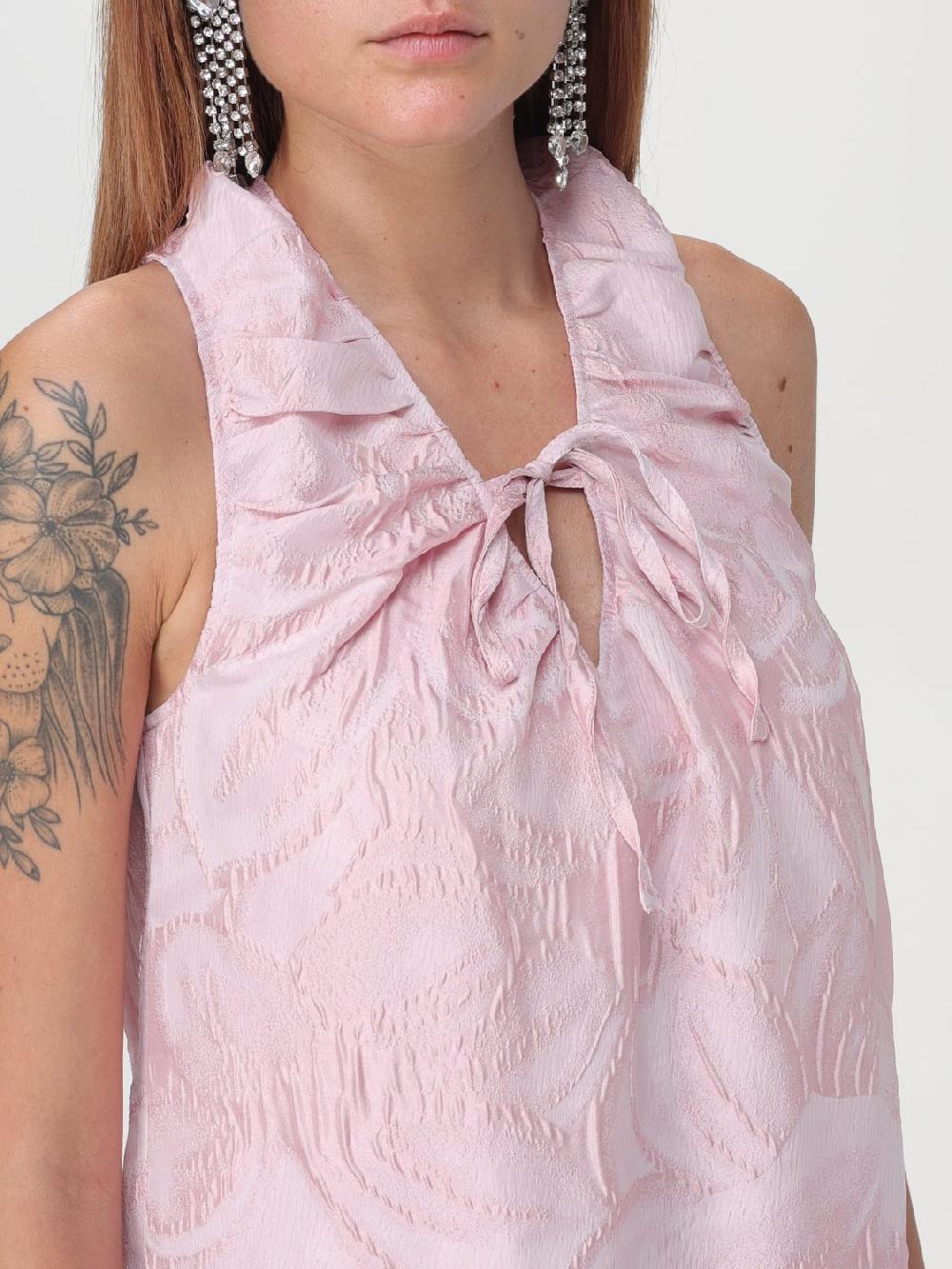 Giglio Abito mini Ganni con fiocco Fino al 50% di sconto