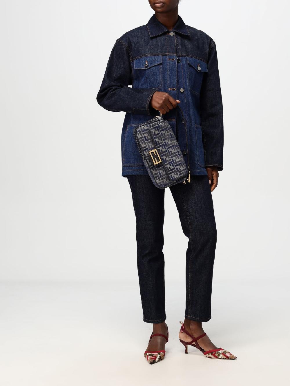 Giglio Jeans Fendi in denim di cotone Limitato a 3 giorni