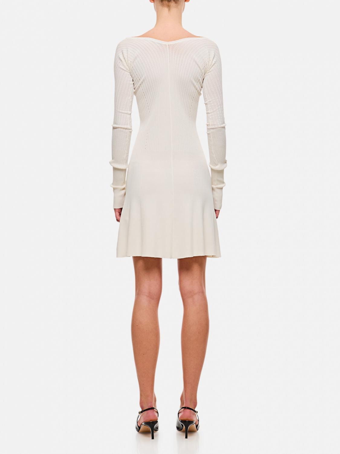 Giglio Abito a v Jacquemus a costine In Linea