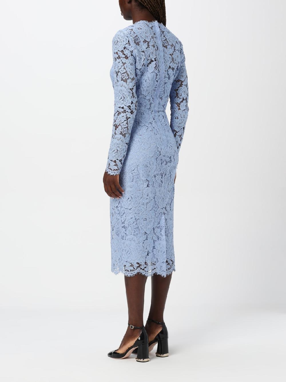 Giglio Abito midi Dolce & Gabbana in pizzo Consegna Veloce