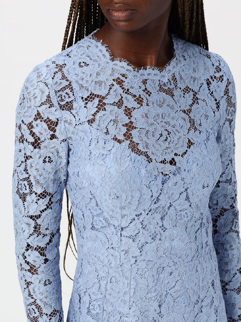 Giglio Abito midi Dolce & Gabbana in pizzo Consegna Veloce