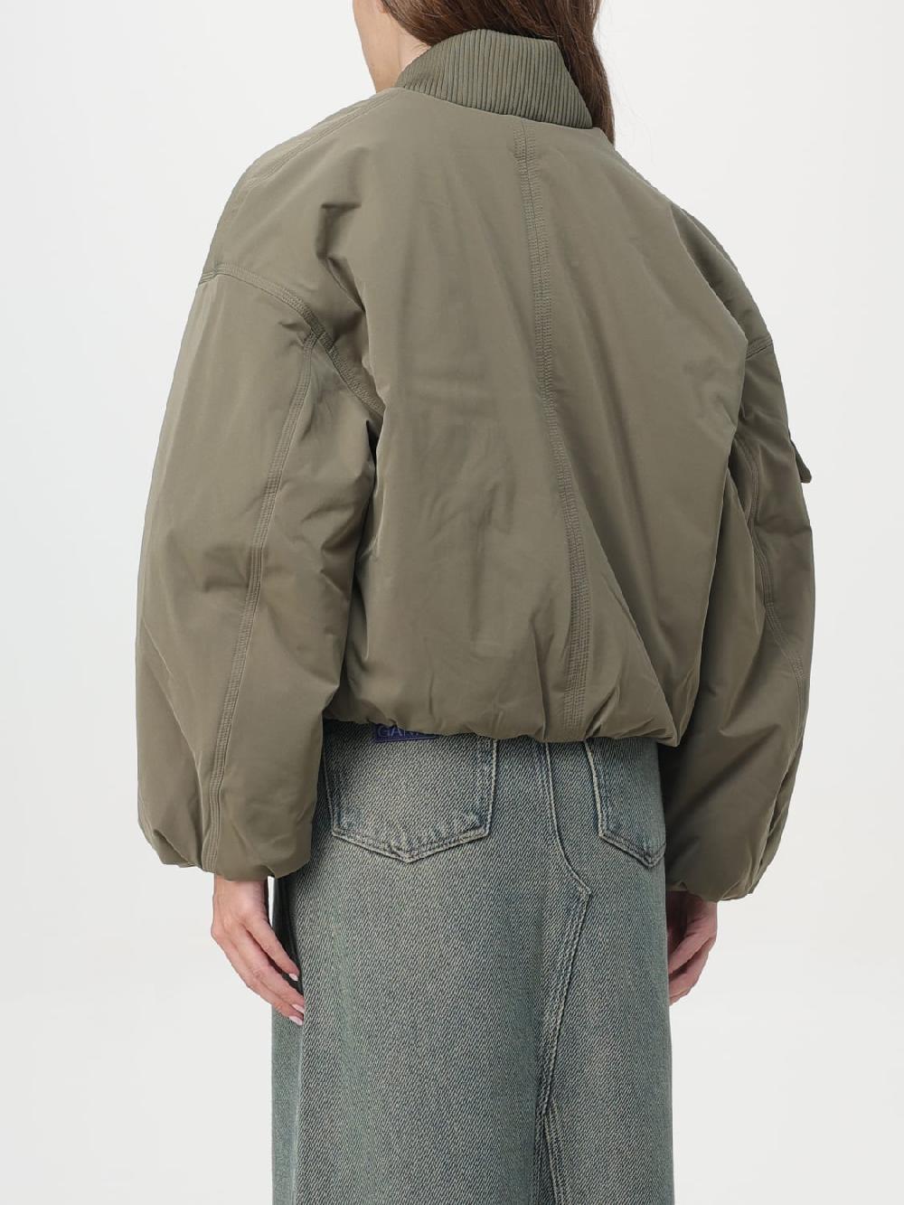 Giglio Bomber in nylon riciclato Ganni Vendita Economica