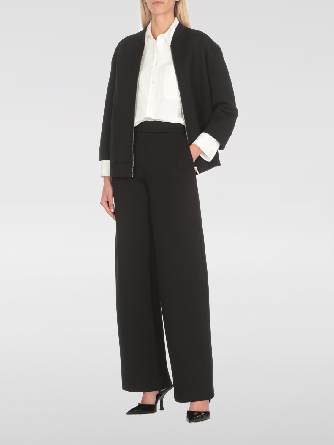 Giglio Bomber Max Mara in jersey Vendite Flash