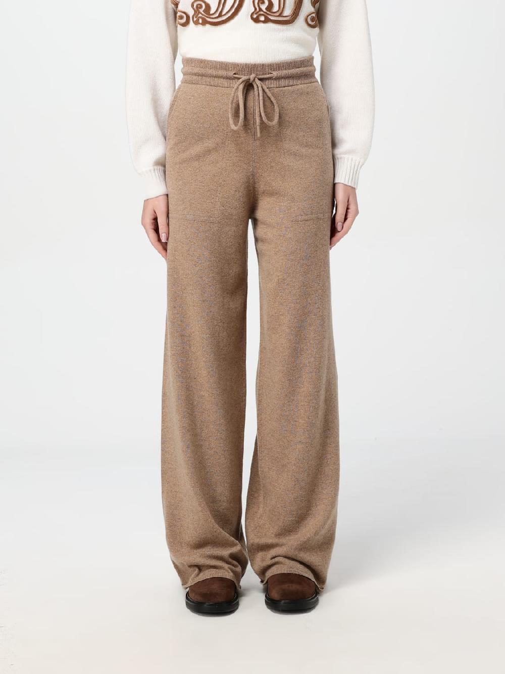 Giglio Pantalone Max Mara in misto lana Comprare a buon mercato