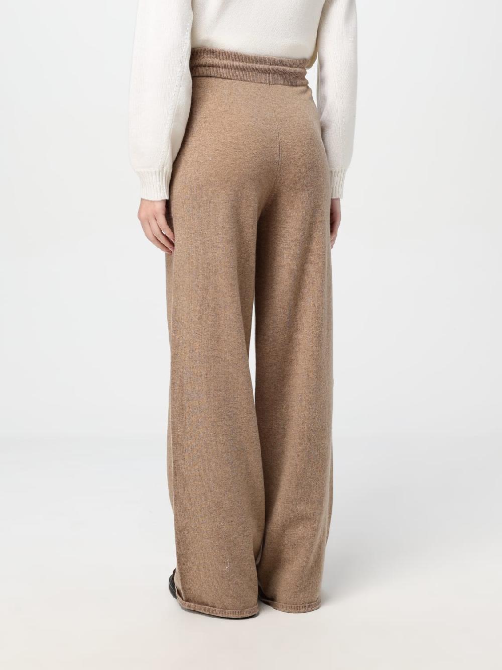 Giglio Pantalone Max Mara in misto lana Comprare a buon mercato