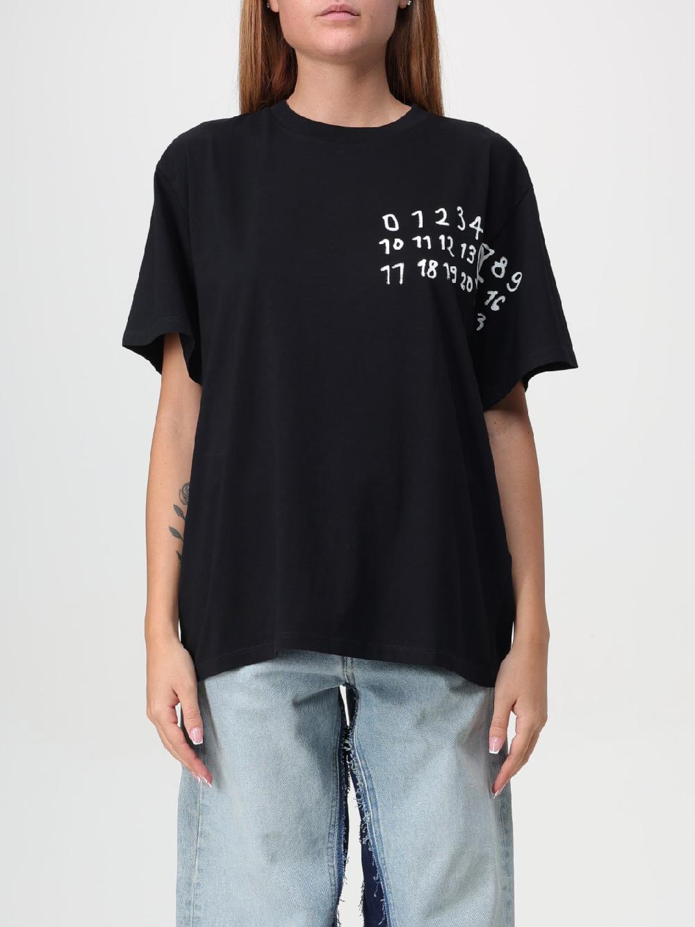 Giglio T-shirt con logo Mm6 Maison Margiela Fornitura limitata