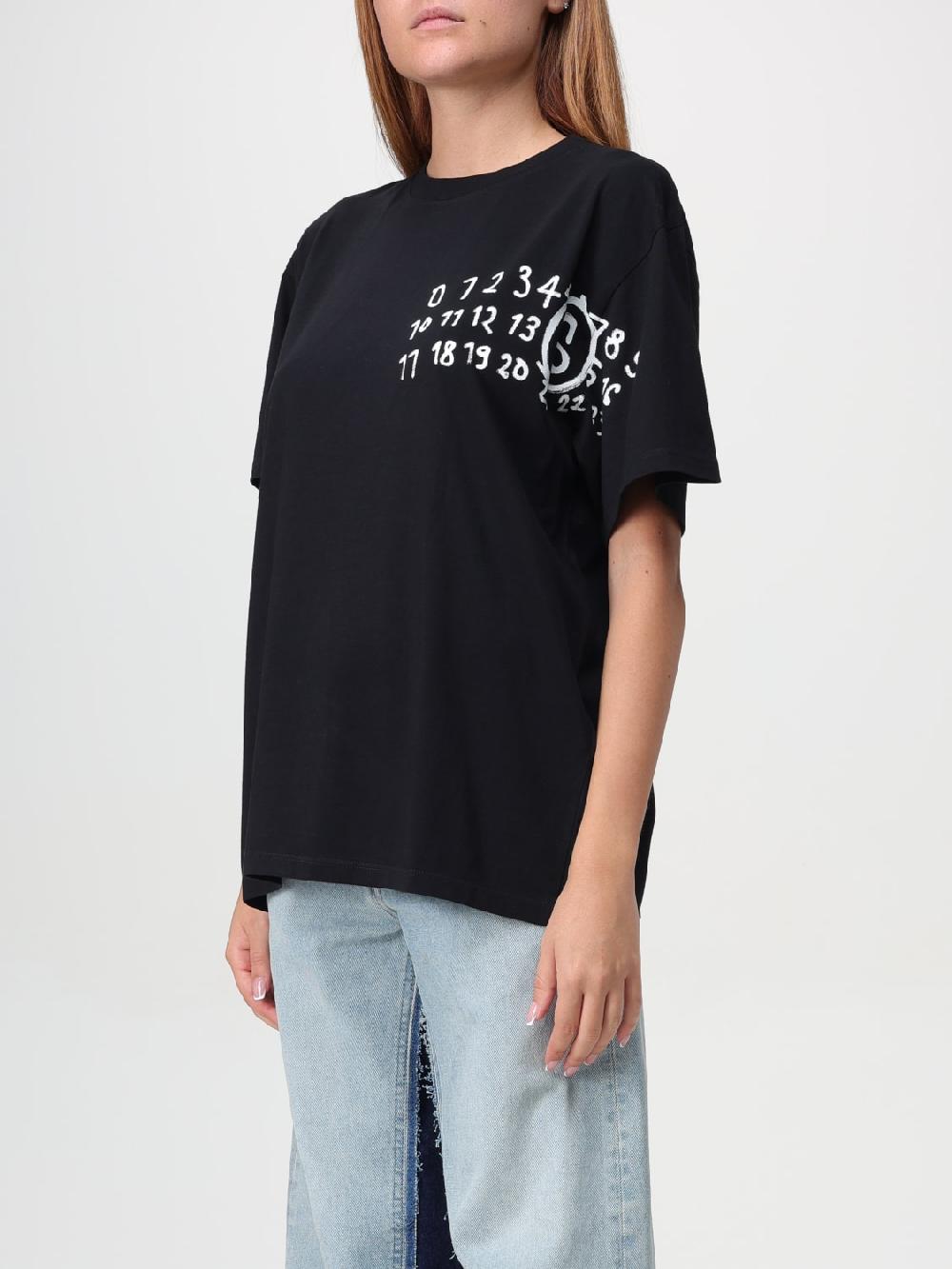Giglio T-shirt con logo Mm6 Maison Margiela Fornitura limitata