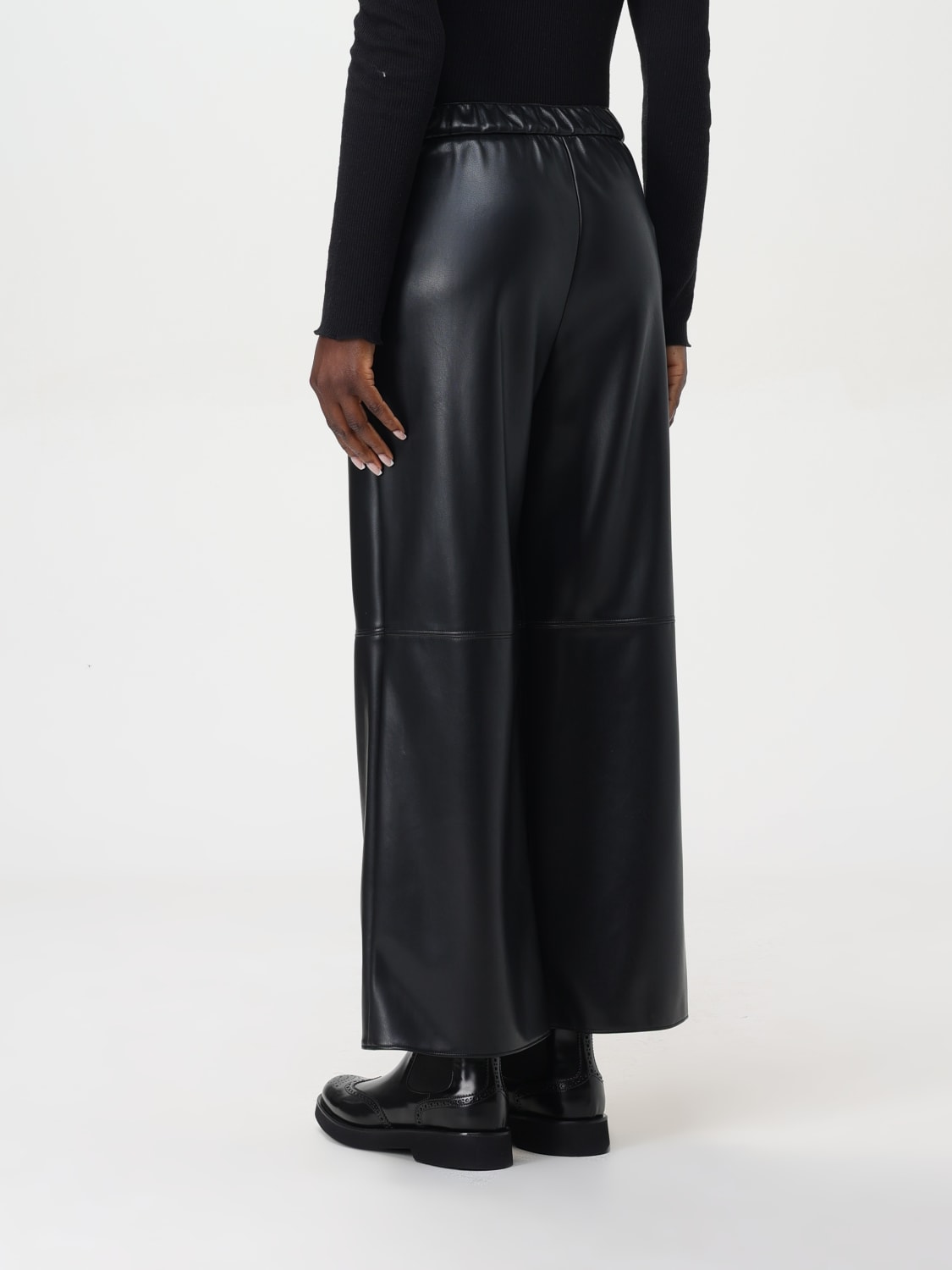 Giglio Pantalone di pelle sintetica 's Max Mara Vendite stagionali