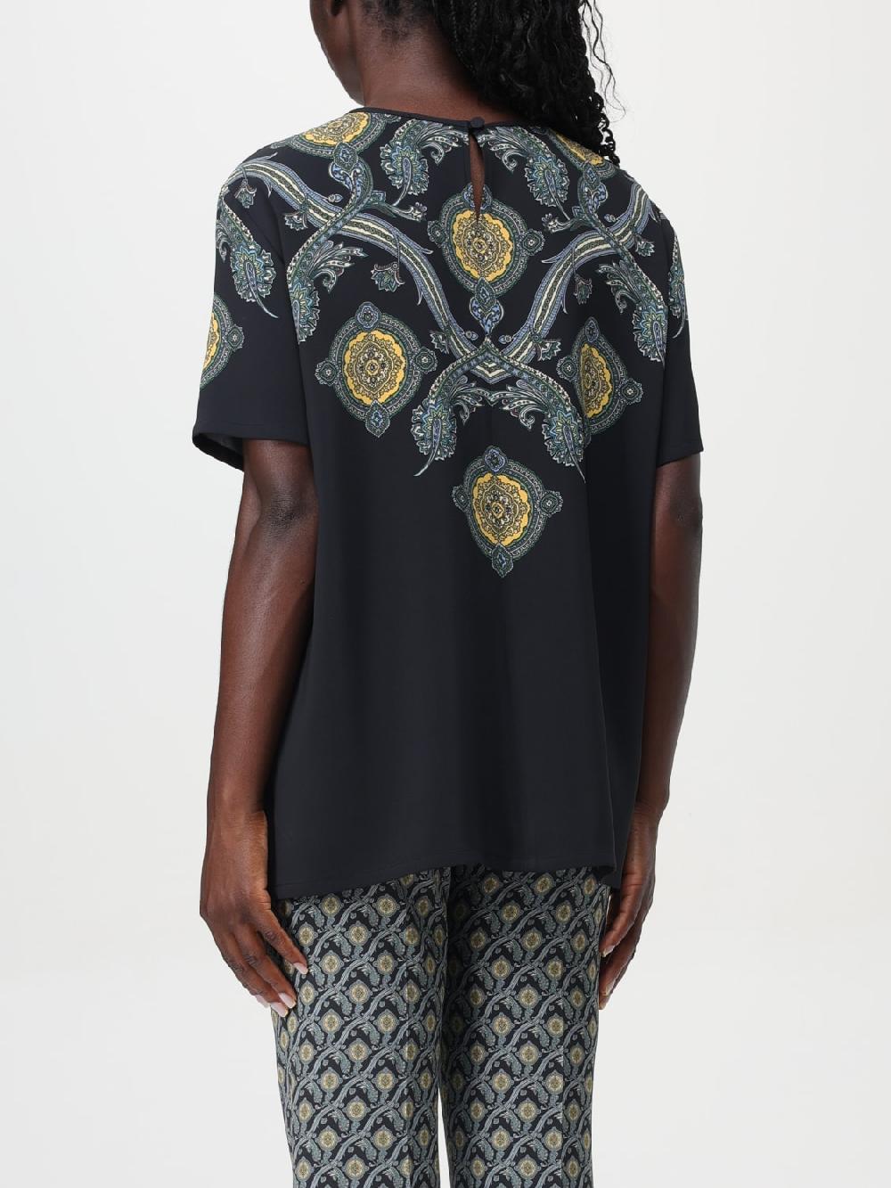 Giglio Top in viscosa Etro a fantasia etnica Offerta San Valentino