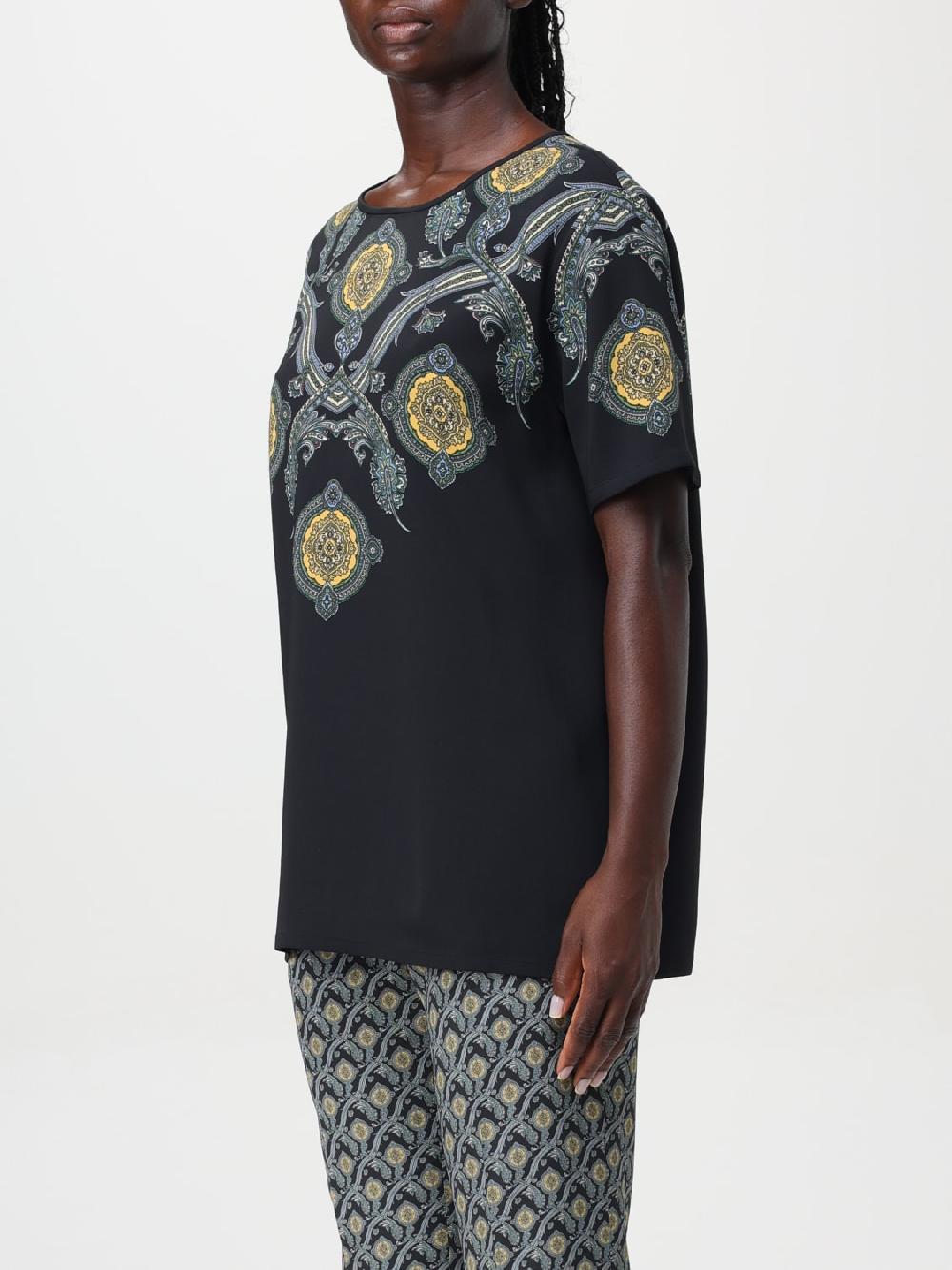 Giglio Top in viscosa Etro a fantasia etnica Offerta San Valentino
