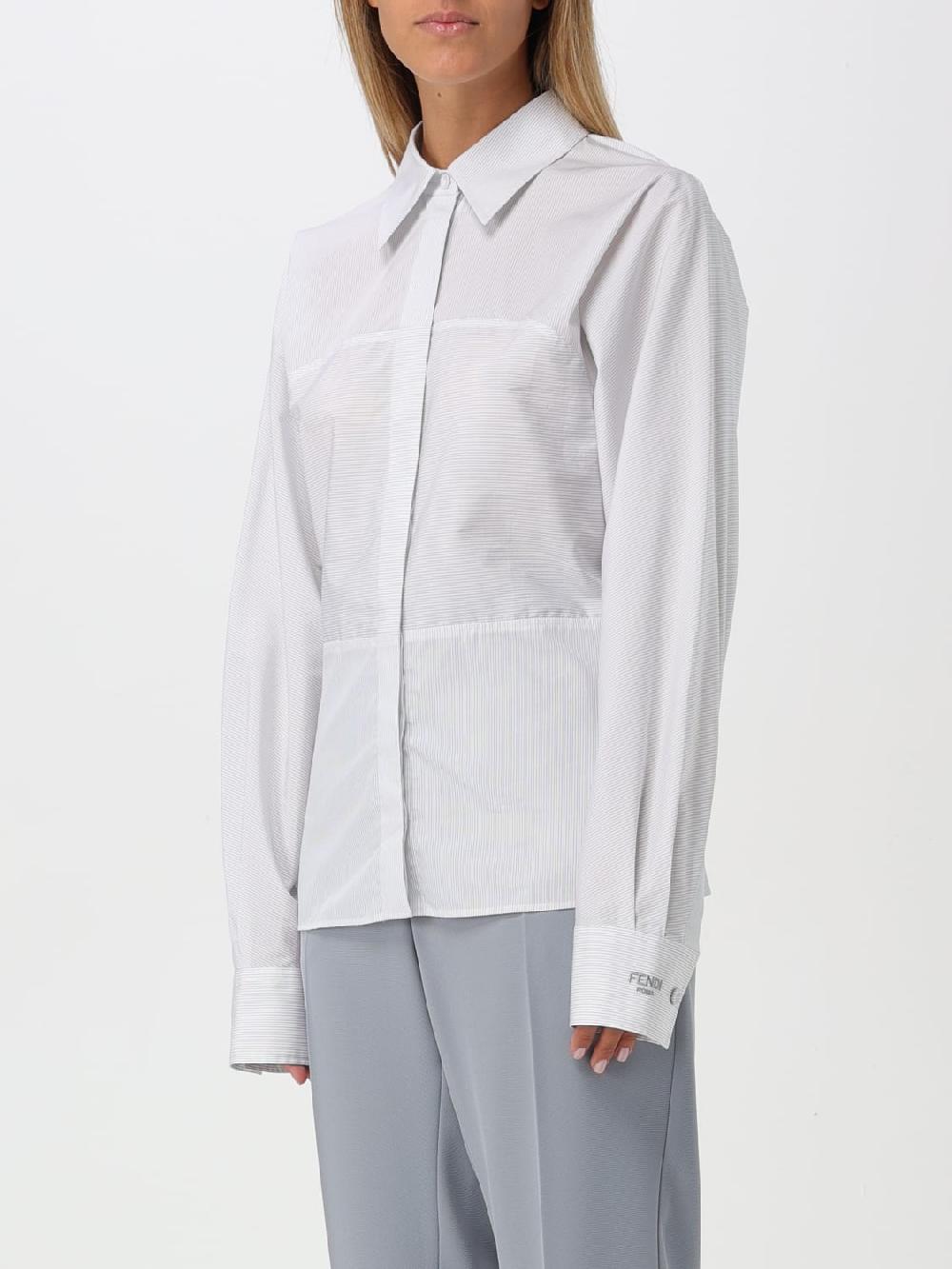 Giglio Camicia Fendi in cotone Comprane uno, ottenene uno gratis
