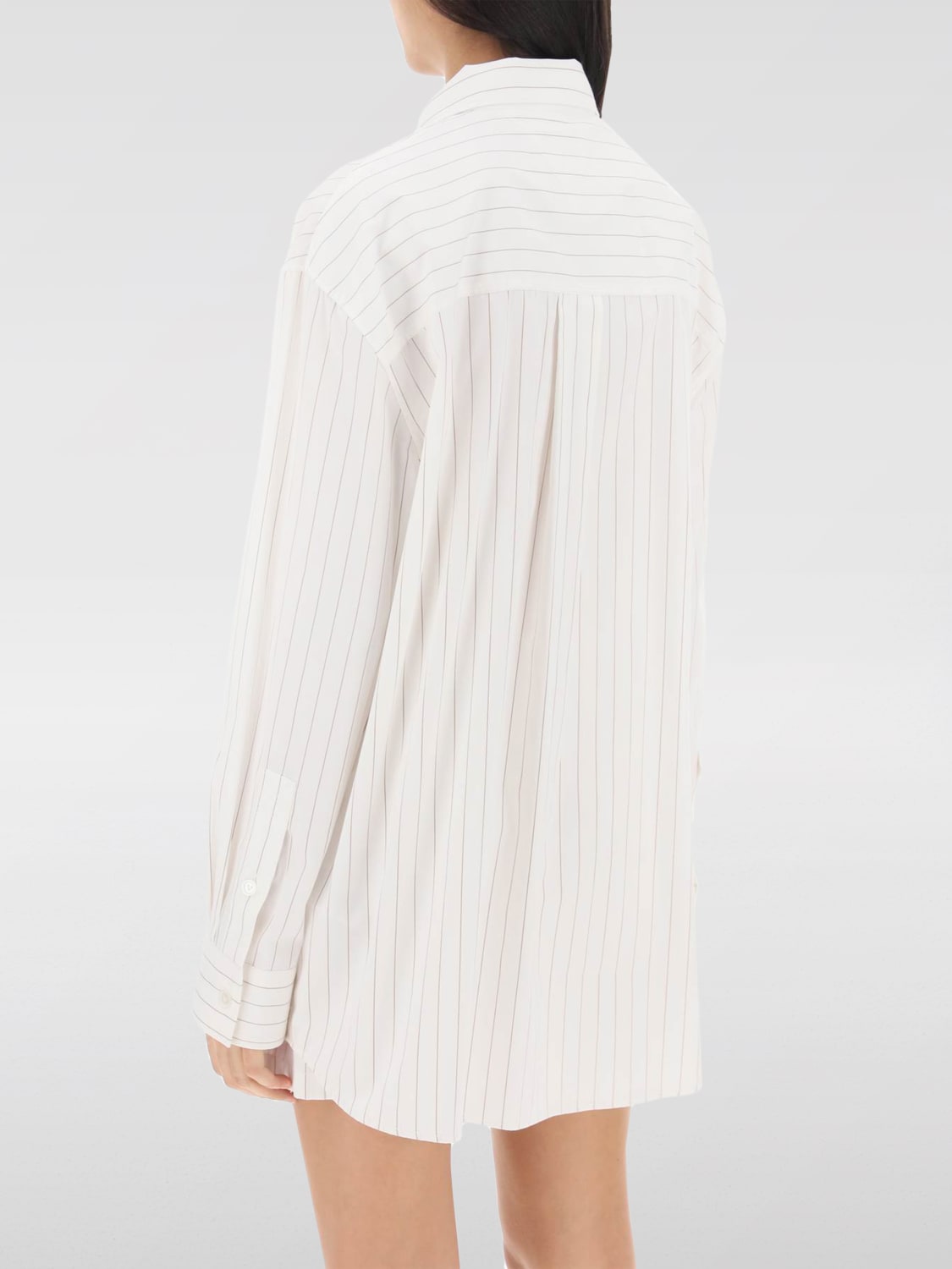 Giglio Camicia Bottega Veneta in cotone a righe Rilascio limitato
