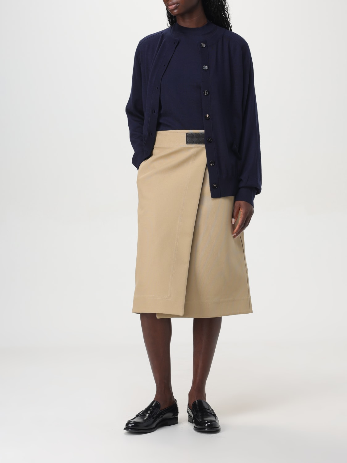 Giglio Maglia basic in cashmere Bottega Veneta Promozione temporanea