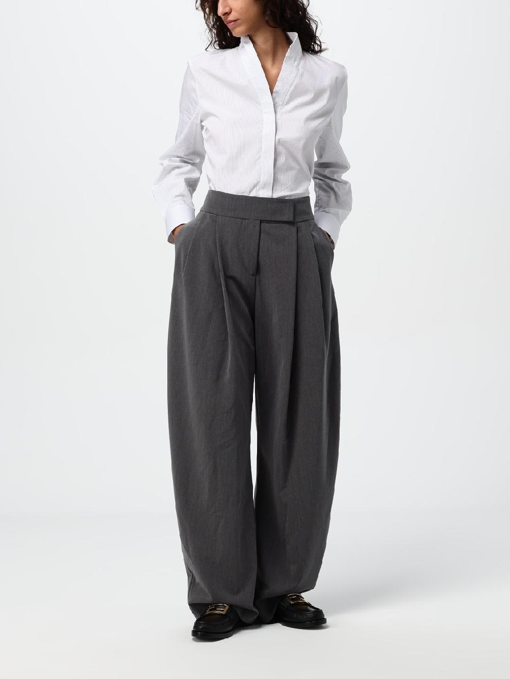 Giglio Camicia Fendi in cotone a righe Fino al 65% di sconto
