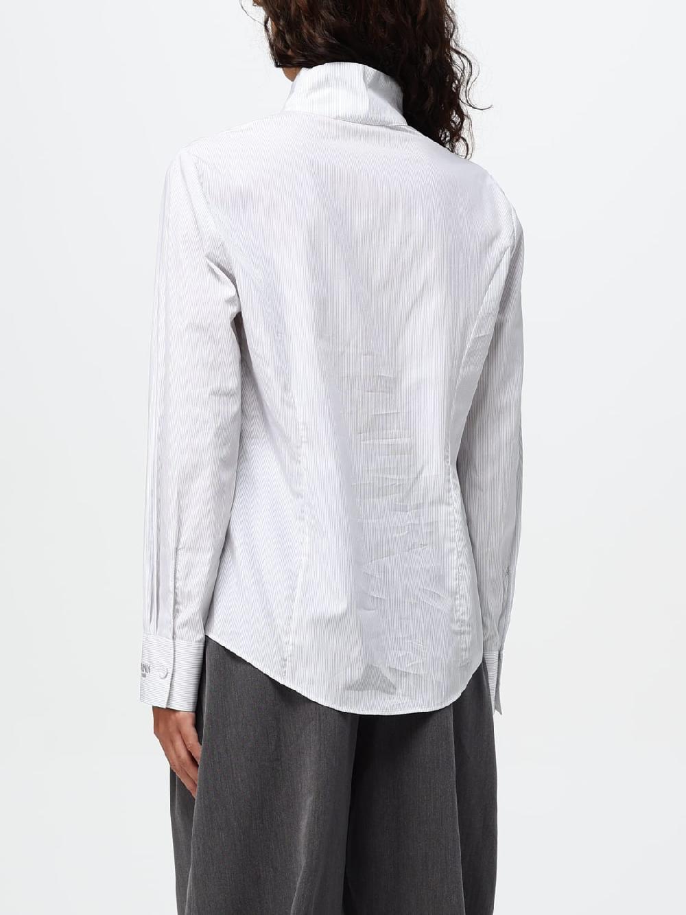 Giglio Camicia Fendi in cotone a righe Fino al 65% di sconto