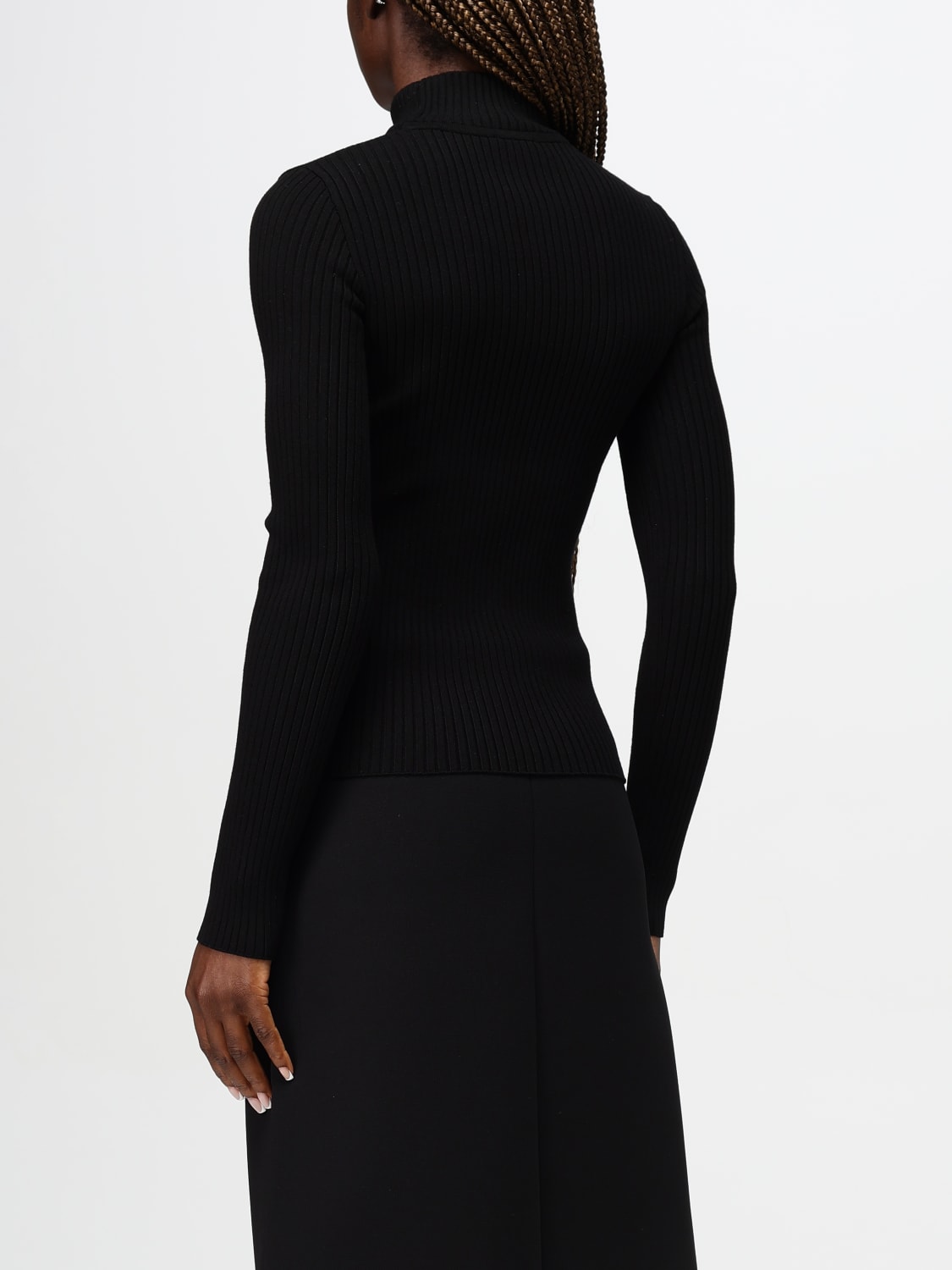 Giglio Maglia Courrèges in viscosa a coste stretch 50% di sconto per tempo limitato