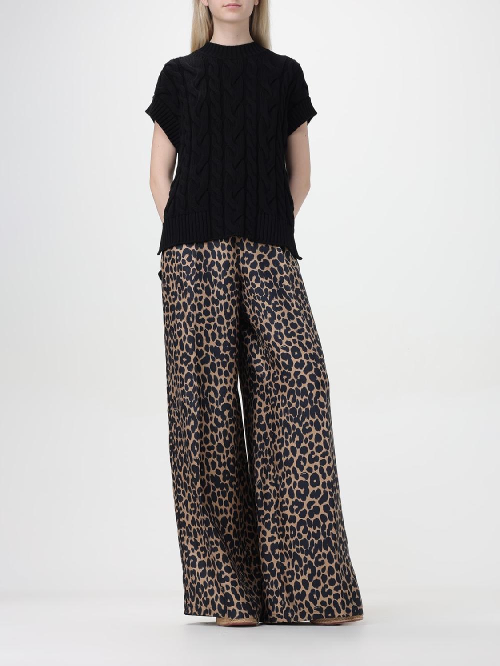 Giglio Maglia di cotone tricot 's Max Mara Sconti questo mese