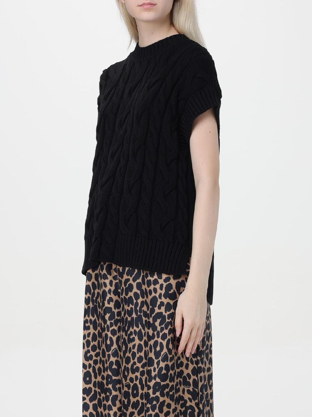 Giglio Maglia di cotone tricot 's Max Mara Sconti questo mese