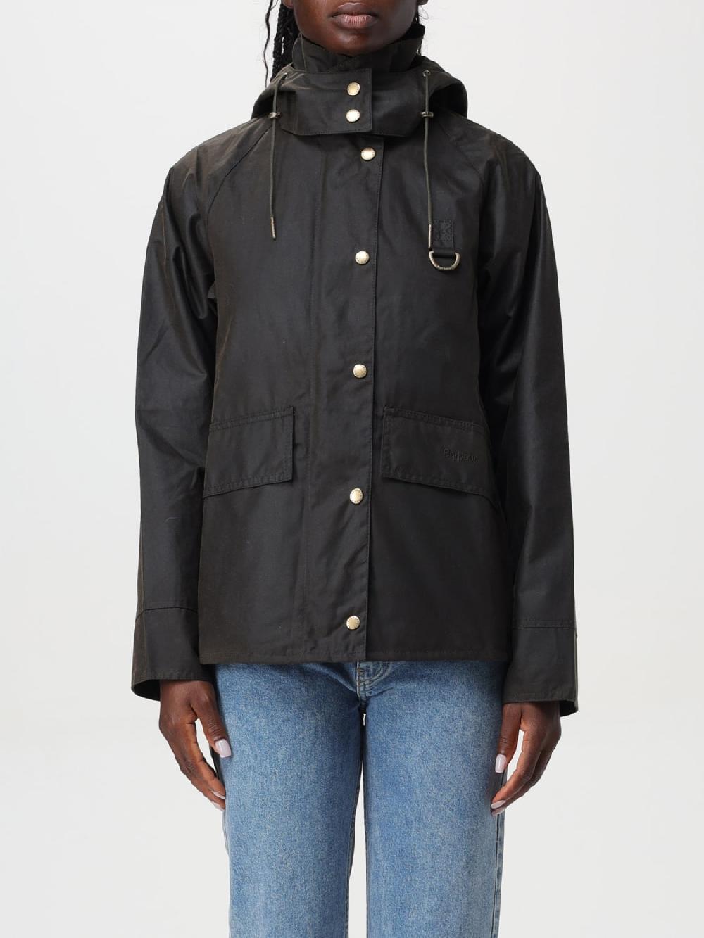 Giglio Giacca Barbour in cotone cerato