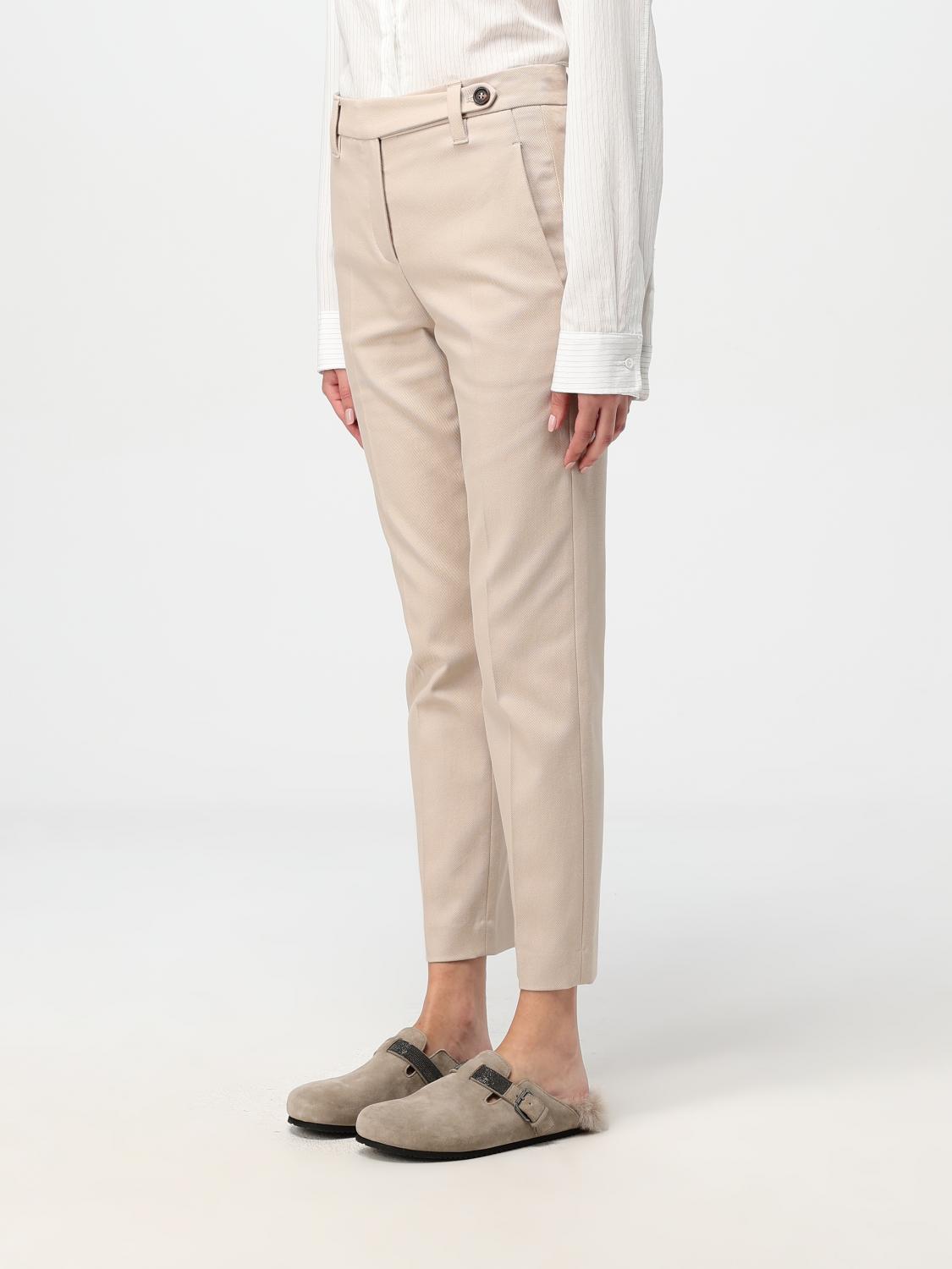 Giglio Pantalone Brunello Cucinelli in cotone stretch Negozio