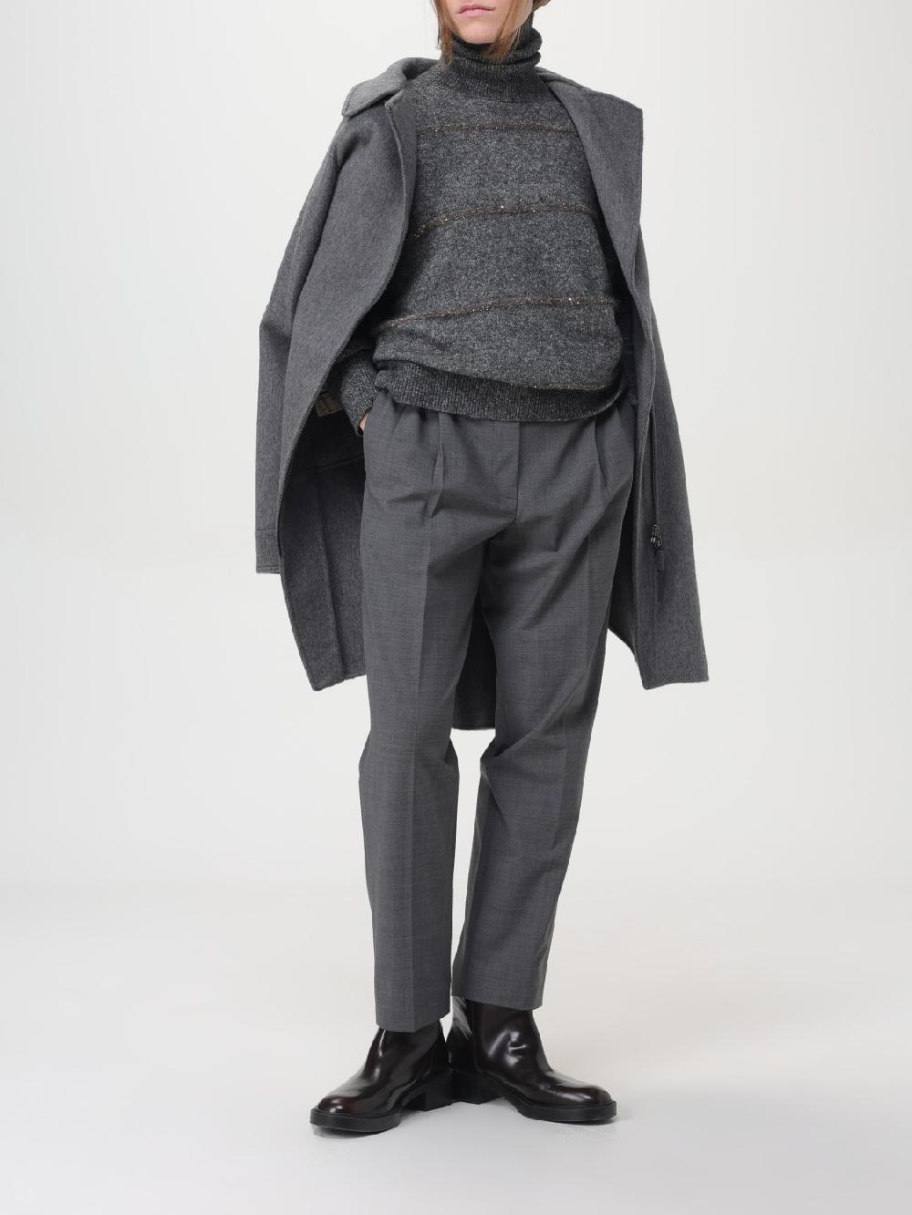 Giglio Cappotto asimmetrico Brunello Cucinelli Moda