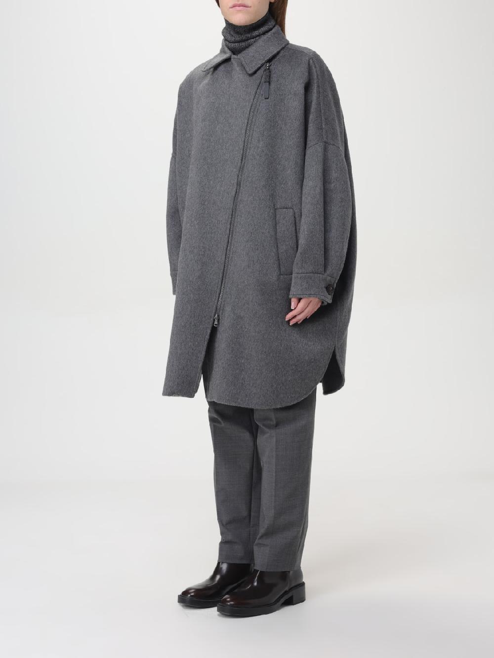 Giglio Cappotto asimmetrico Brunello Cucinelli Moda