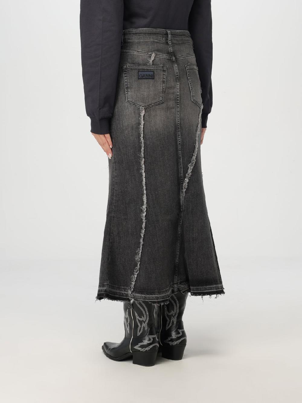 Giglio Gonna Ganni in denim Sconto di tempo limitato