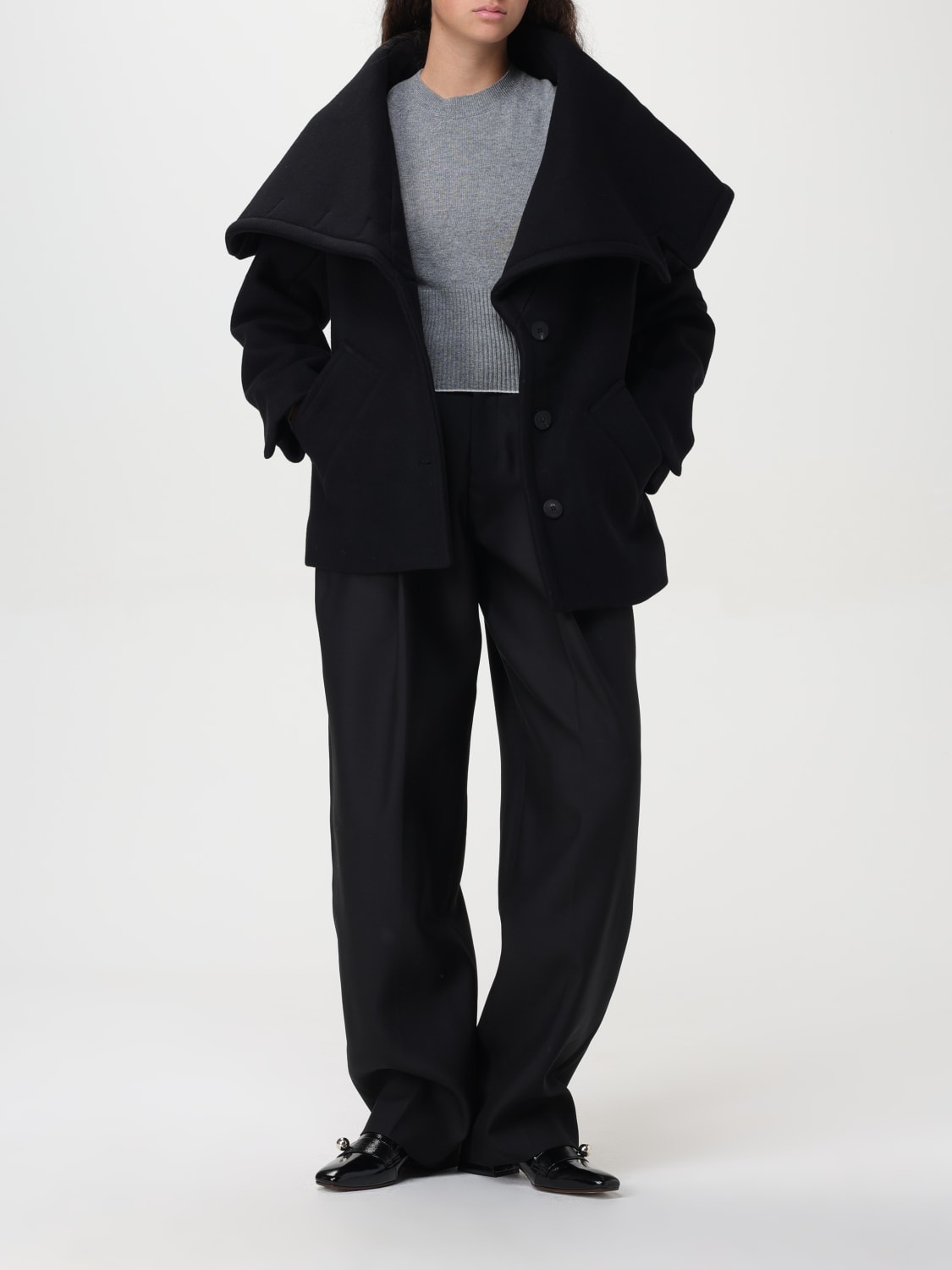 Giglio Pantalone Jacquemus in lana Comprare a buon mercato