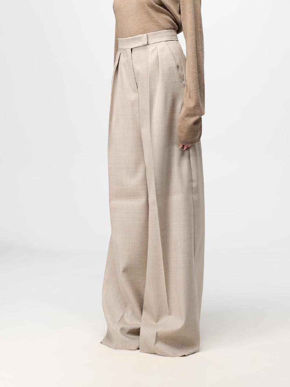 Giglio Pantalone Max Mara in gabardine Grande vendita