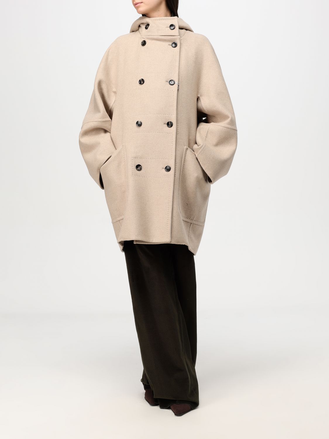 Giglio Cappotto doppiopetto Max Mara in misto lana Black Friday