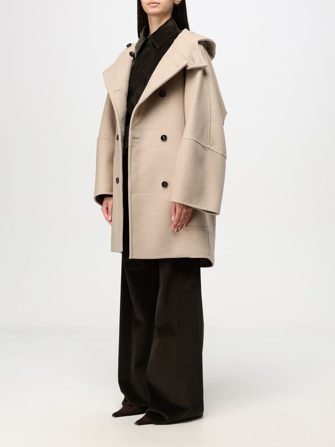 Giglio Cappotto doppiopetto Max Mara in misto lana Black Friday