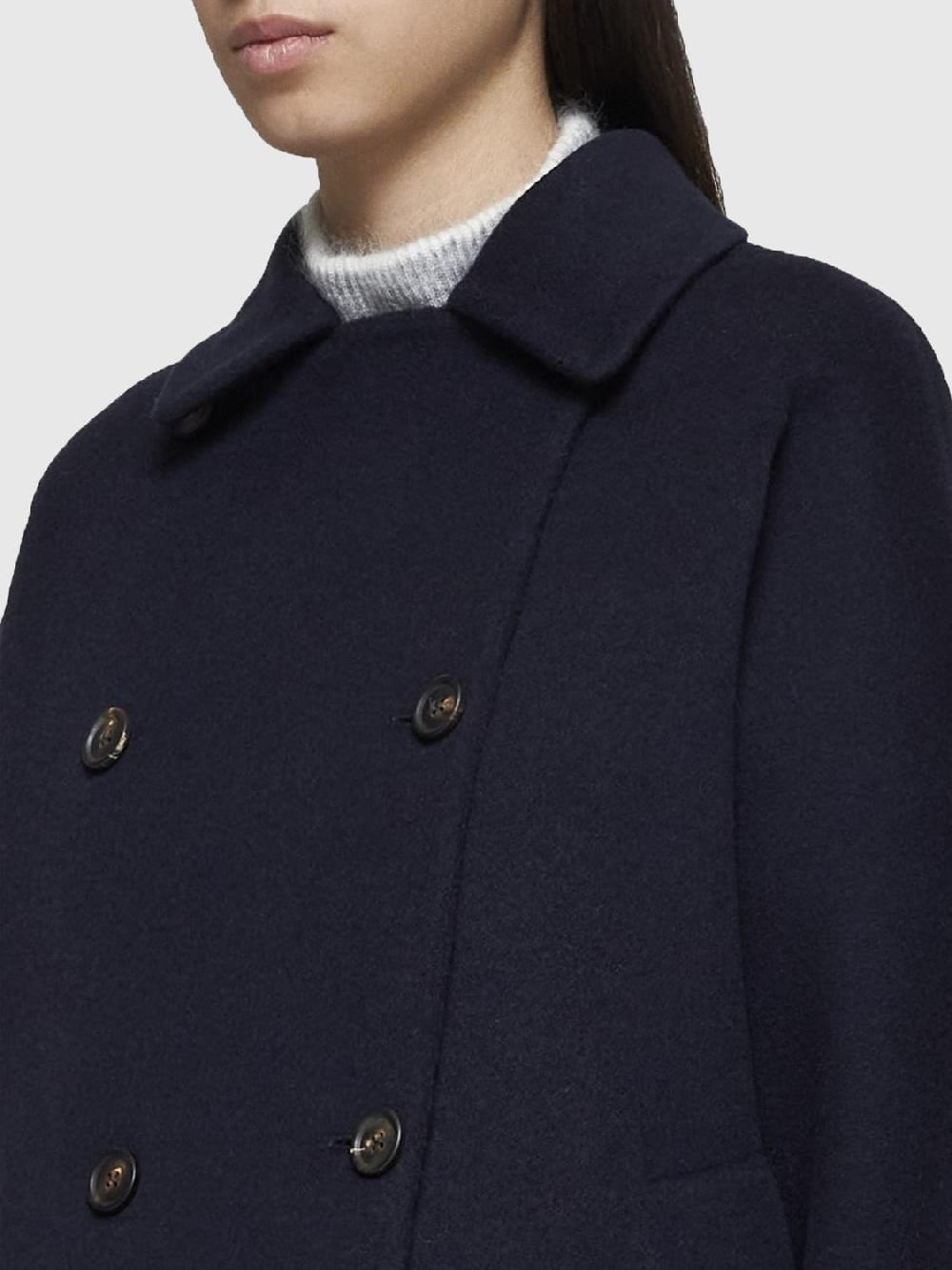 Giglio Cappotto a doppiopetto Brunello Cucinelli in cashmere Offerta San Valentino
