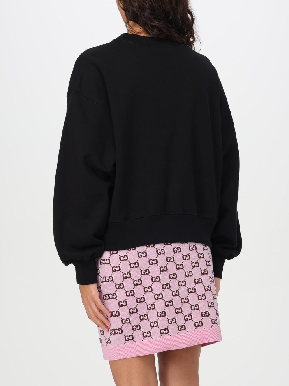Giglio Felpa Gucci in cotone con logo Latest fashion