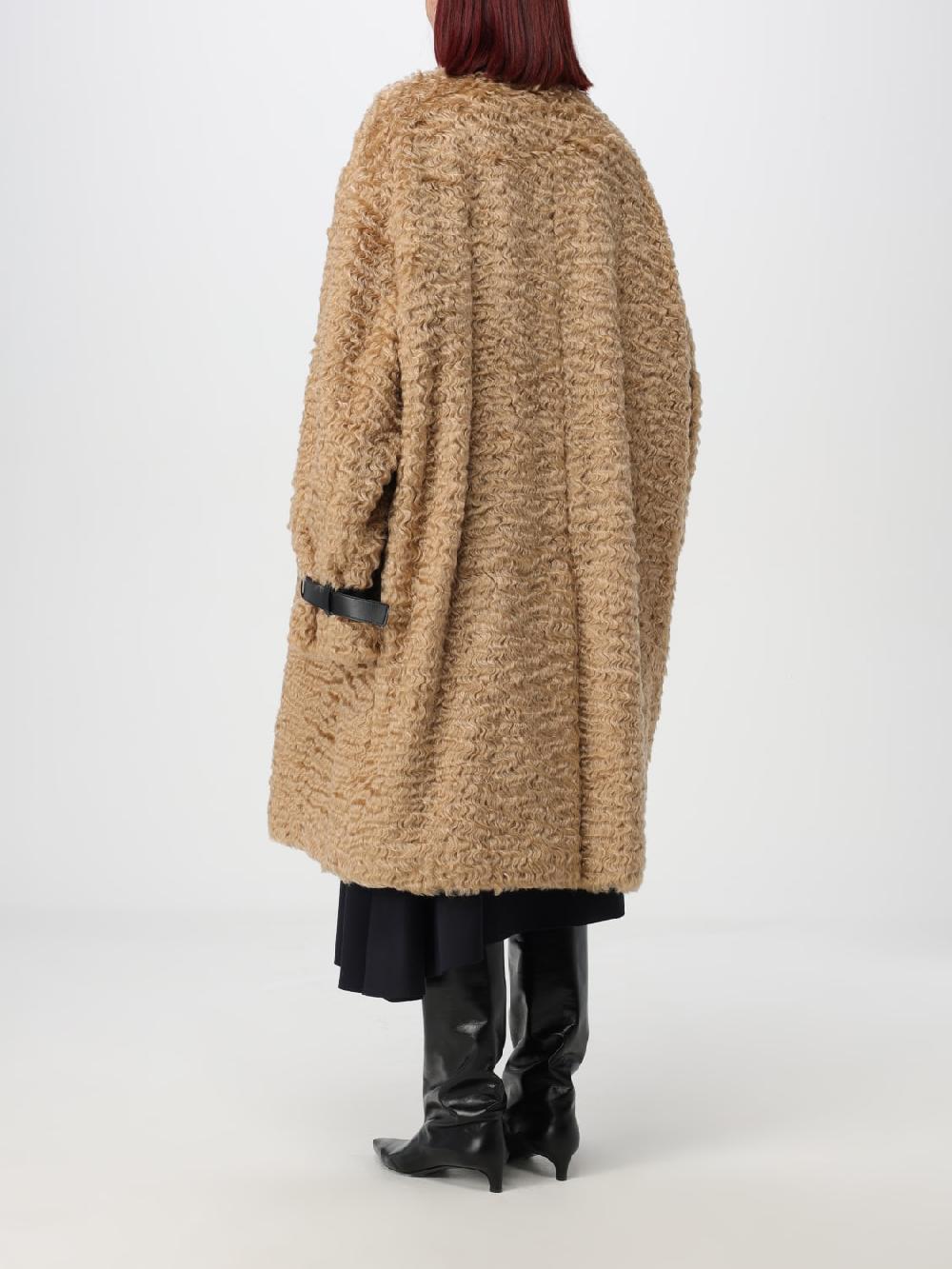Giglio Cappotto Jil Sander in Mohair e cotone Nuovi prodotti
